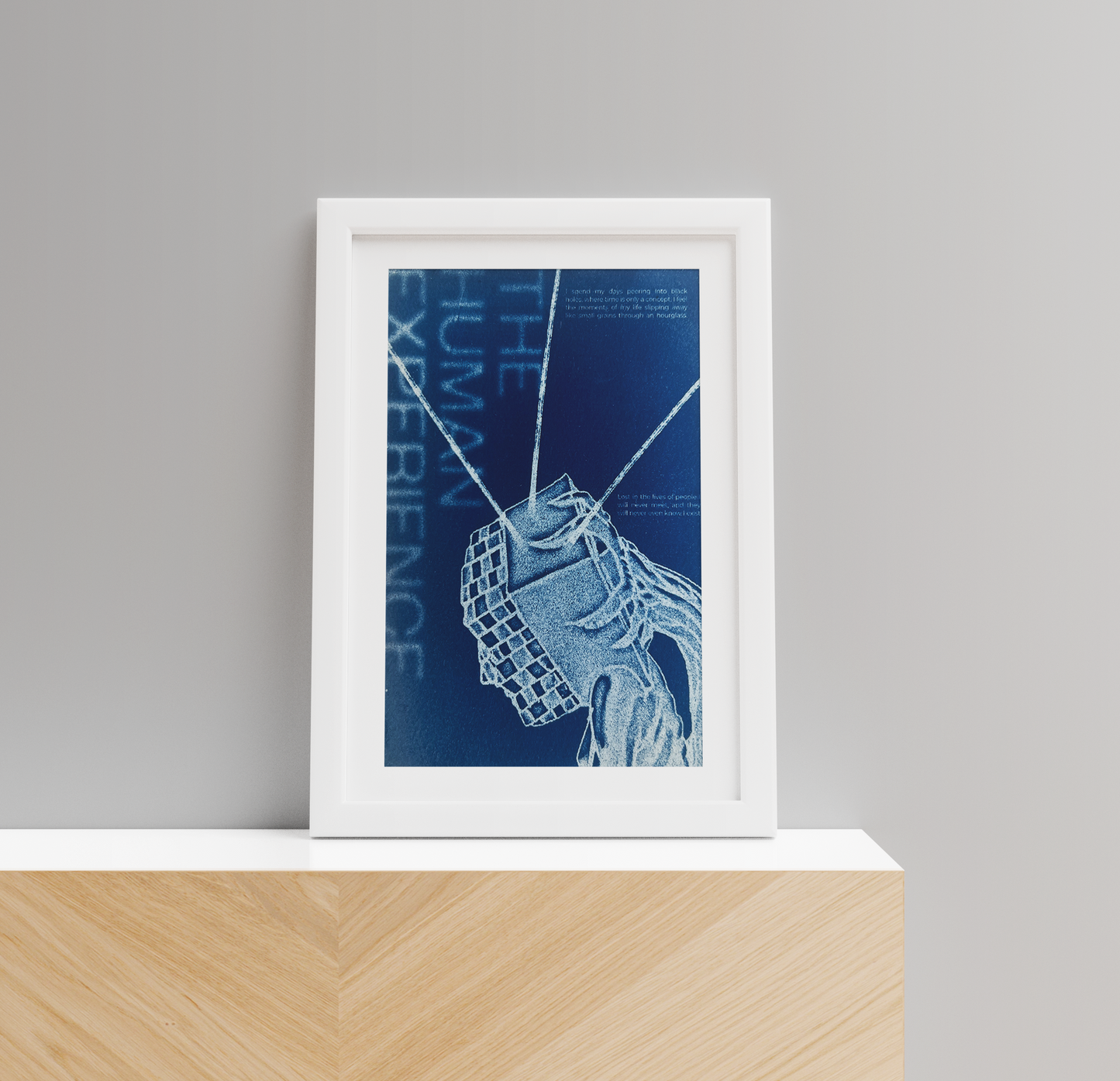 The Human Experience | Cyanotype Print