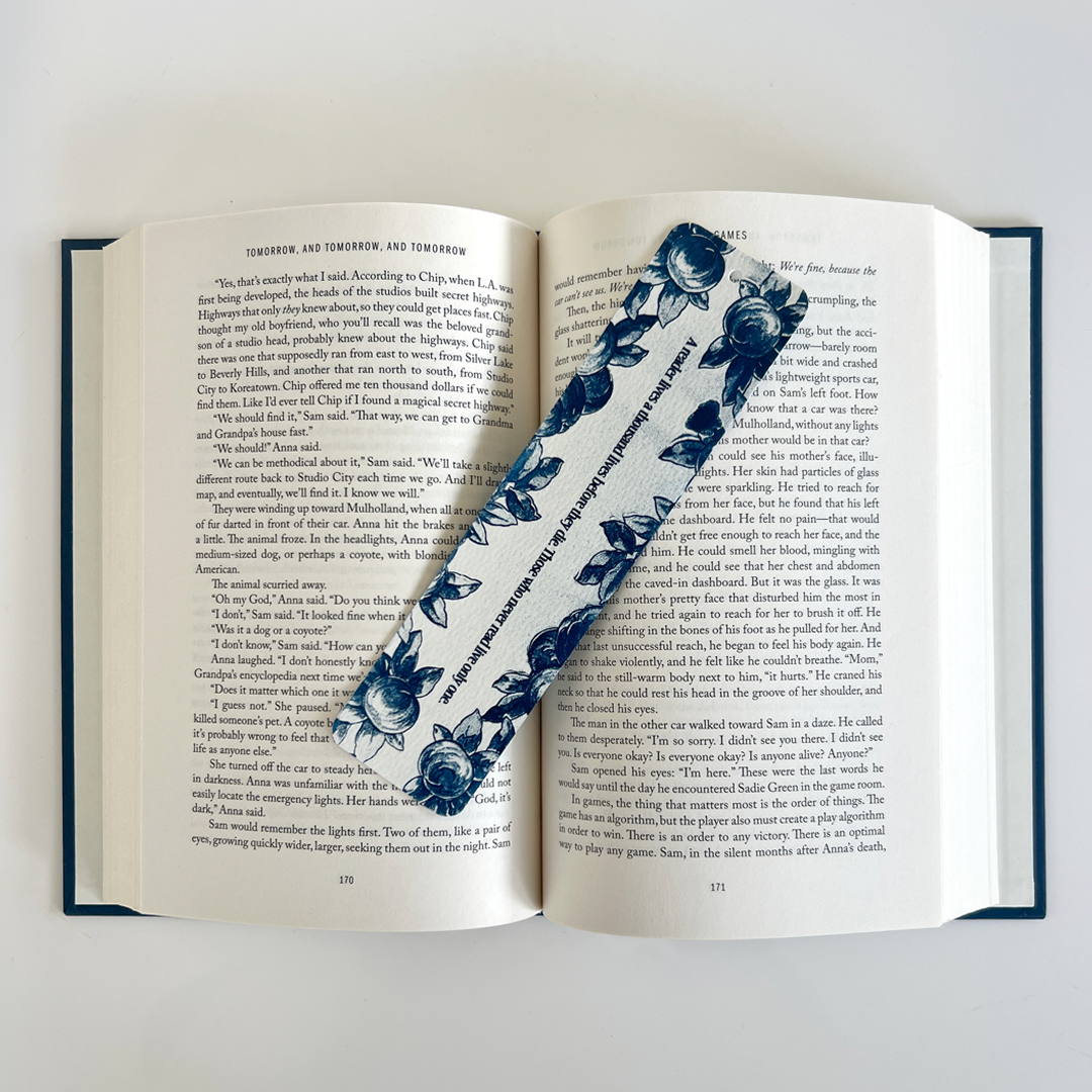 The Lives of Readers in White | Bookmark