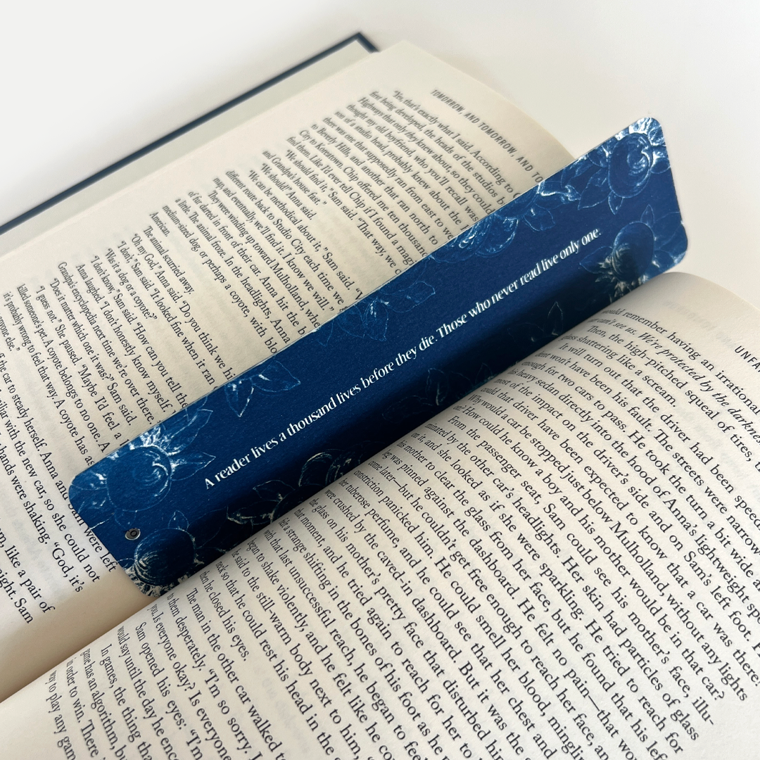 The Lives of Readers in Blue | Bookmark