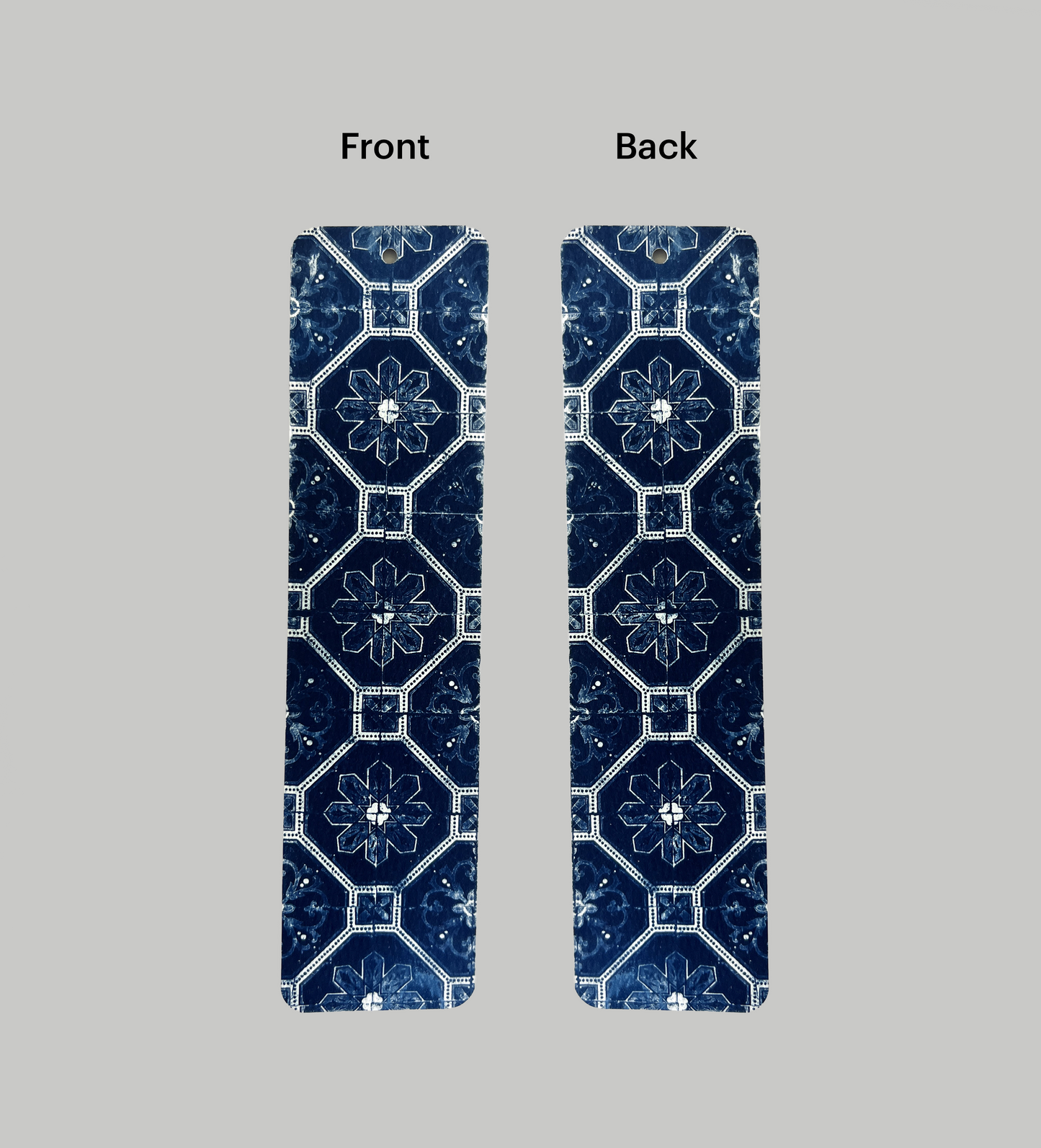 Bookmark | Blue Tiles