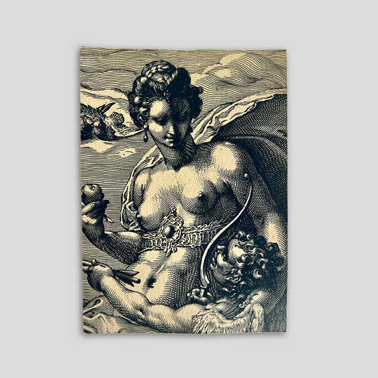 Angel (toned) | Cyanotype Print