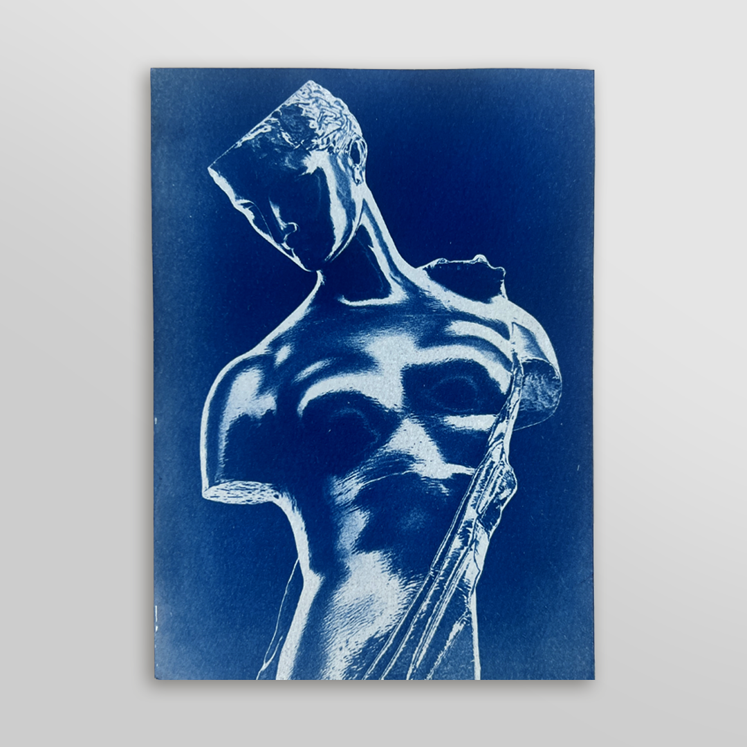Bust | Cyanotype Print