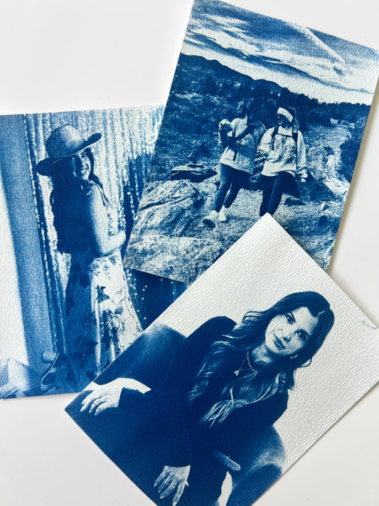 Custom Cyanotype Photo | 4x6