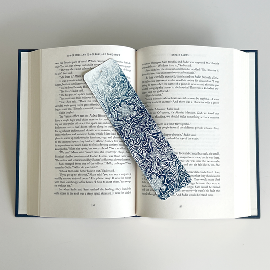 Bookmark | Blue Flora