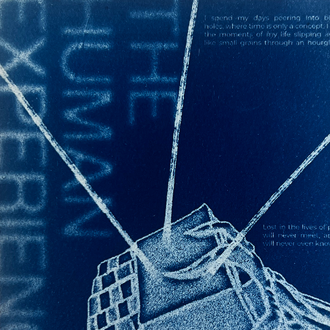 The Human Experience | Cyanotype Print