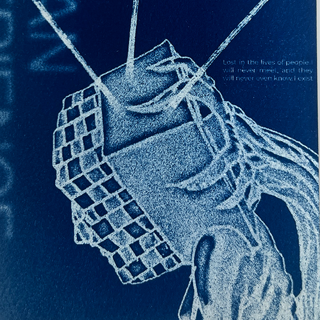 The Human Experience | Cyanotype Print